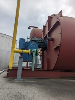8 MM BTU/hr American #AHE-800, Thermal Fluid Heater (Never Commissioned) - Image 3