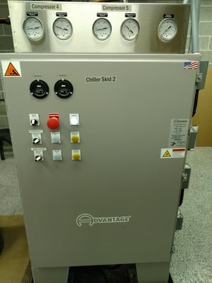 50 Ton, Advantage #TIP-30A-SP, Chiller System, 460 V., remote control, 2012 - Image 8