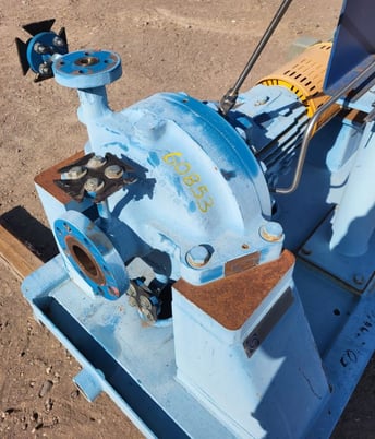 22 GPM @ 115' TDH, Goulds #3700-MX-1x3-13AL, Centrifugal Pump, Horz., 1-Stage, 3" suction, 1" discharge, 1770 - Image 2