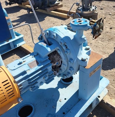 22 GPM @ 115' TDH, Goulds #3700-MX-1x3-13AL, Centrifugal Pump, Horz., 1-Stage, 3" suction, 1" discharge, 1770 - Image 3