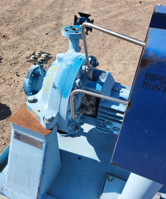 22 GPM @ 115' TDH, Goulds #3700-MX-1x3-13AL, Centrifugal Pump, Horz., 1-Stage, 3" suction, 1" discharge, 1770 - Image 4