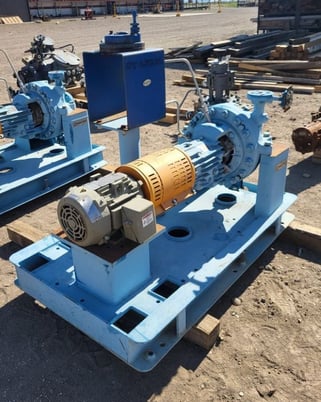22 GPM @ 115' TDH, Goulds #3700-MX-1x3-13AL, Centrifugal Pump, Horz., 1-Stage, 3" suction, 1" discharge, 1770 - Image 10