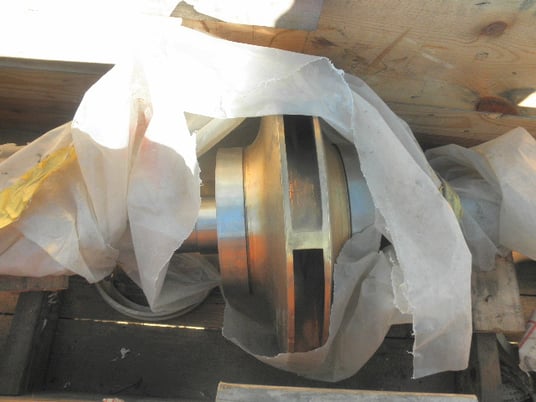 United, Centrifugal Pump, Horz., 1-Stage Rotator Assembly, 16" imp., 2.38" shaft, 0.72" shroud, (7) vane - Image 2
