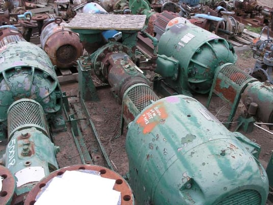 495 GPM @ 180' TDH, Pacific #SVCTB, Centrifugal Pump, Horz., 1-Stage, 6" suction, 4" discharge, 40 HP, 3550 - Image 3