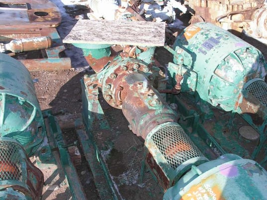 495 GPM @ 180' TDH, Pacific #SVCTB, Centrifugal Pump, Horz., 1-Stage, 6" suction, 4" discharge, 40 HP, 3550 - Image 4
