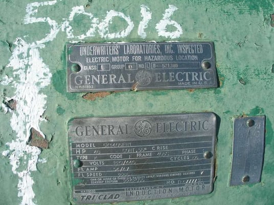 495 GPM @ 180' TDH, Pacific #SVCTB, Centrifugal Pump, Horz., 1-Stage, 6" suction, 4" discharge, 40 HP, 3550 - Image 5