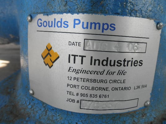 Paco #4x5, Centrifugal Pump, Horz., 1-Stage, 5" suction, 4" discharge - Image 8