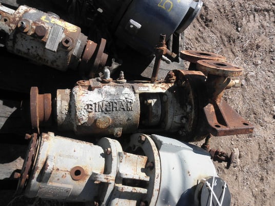 237 GPM @ 218' TDH, Sulzer Bingham #2x3x8.5-HCAD, Centrifugal Pump, Horz., 1-Stage, 8.5" imp., 3" suction, 2" - Image 1