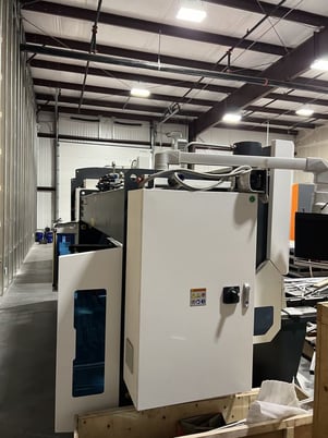 1/4" x 10' Accurl #MS8-6x3200, CNC hydraulic shear, Delem Control, 31.4" back gauge, 17 hold dpowns, 2022 - Image 5