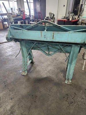 14 gauge x 4' Dries & Krump Chicago #31, finger brake, 12 sets - Image 5