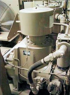 125 psi, Compair / Leroi #WM125SS-IIA, rotary screw air compressor, 125 HP, 2001 - Image 8