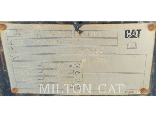Caterpillar M314F/M322F 60INCH DITCH CLEANING BUCKET, Bucket, S/N: MHC10030, 2019 - Image 5