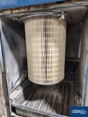 1243 cfm Donaldson #VS1200 Vibra Shake Dust Collector, 3 HP, S/N 2396497-002 - Image 5