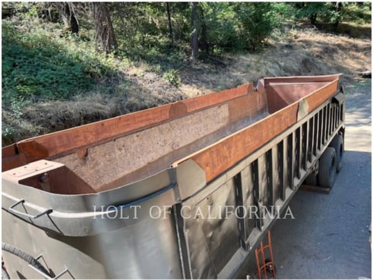 Lufken 28' FT END DUMP TRAILER, Dump Truck, 999 hours, S/N: CON0996, 1978 - Image 2