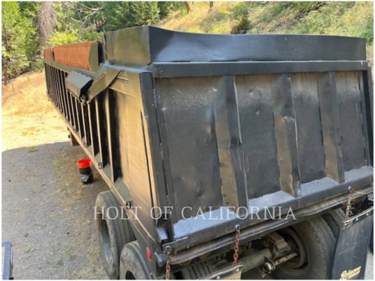 Lufken 28' FT END DUMP TRAILER, Dump Truck, 999 hours, S/N: CON0996, 1978 - Image 5