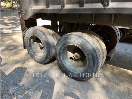 Lufken 28' FT END DUMP TRAILER, Dump Truck, 999 hours, S/N: CON0996, 1978 - Image 7