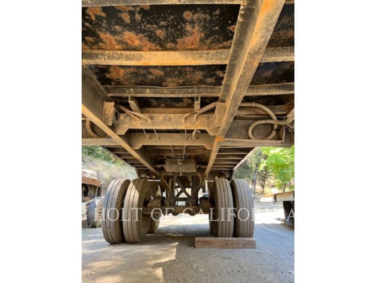 Lufken 28' FT END DUMP TRAILER, Dump Truck, 999 hours, S/N: CON0996, 1978 - Image 8
