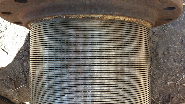 12" x 60" Stainless Steel Wire Well Screen - Image 1