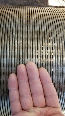 12" x 60" Stainless Steel Wire Well Screen - Image 3