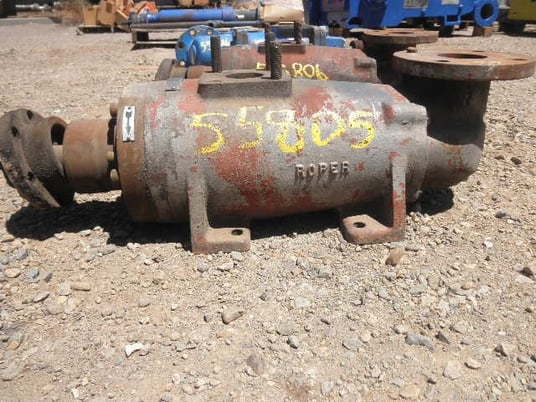 Roper #6338, Screw Pump, 45 GPM, 1270' TDH, 550 psi, 1750 RPM - Image 1