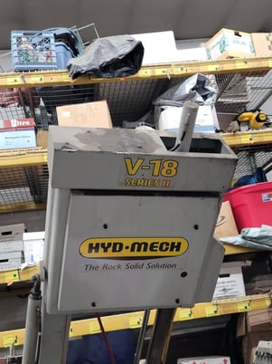 18" x 20" Hyd-Mech #V-18-Series-II, vertical bandsaw, 75-400 SFM, 19" wheel diameter, 38" table height, 2008 - Image 3