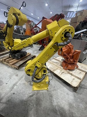 Fanuc, m- 16ib/20, 6-Axis CNC robot, R30iA controller, pendant, cables, under 300 hours of use, 2006 - Image 8