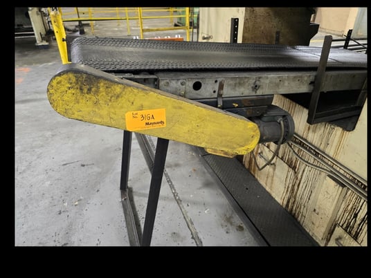 22" wide x 6.7' long, Belt conveyor, 45" belt height - Image 1