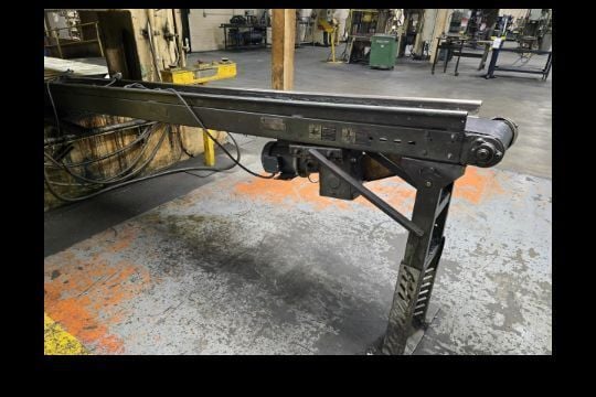 10" wide x 10.8' long, Belt conveyor, 40" belt height, serial #380008 - Image 2