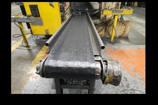 10" wide x 10.8' long, Belt conveyor, 40" belt height, serial #380008 - Image 3