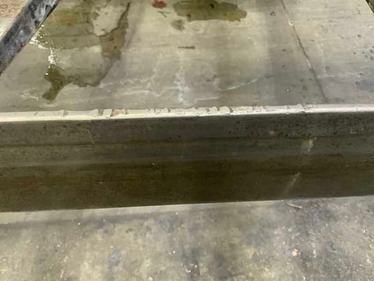 168" L, Cincinnati male press brake die, 4-1/4" die height, 1" die width, 1/2" tang - Image 3