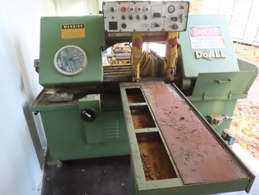 12" x 16" DoAll, automatic horizontal bandsaw, 1.5" x 162" x 0.035" blade, 40-450 FPM - Image 3