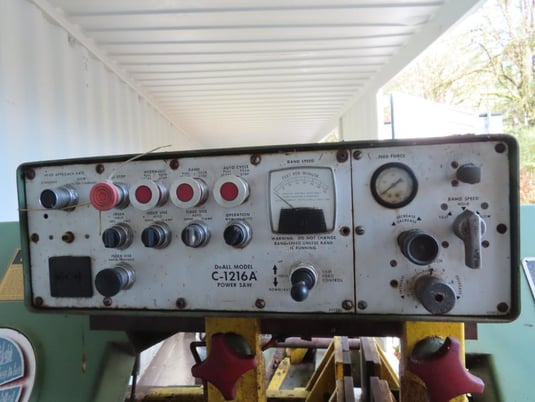 12" x 16" DoAll, automatic horizontal bandsaw, 1.5" x 162" x 0.035" blade, 40-450 FPM - Image 9