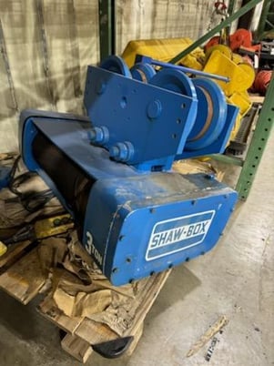 3 Ton, Shaw-Box #115735-14, Electric Chain Hoist, 16/5 FPM, 3HP, S/N KO-70266, 115735-14 - Image 1