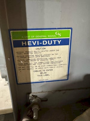 150 KVA 480 Delta Primary, 240 Delta Secondary, General Signal General Signal, Transformer - Image 7