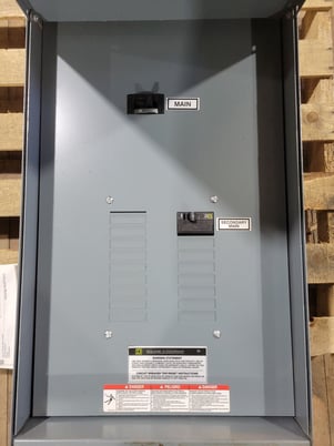 10 KVA 480 Primary, 120/240 Secondary, Square D MPZB10S40F Mini Power Zone Transformer Panel, 3R - Image 4