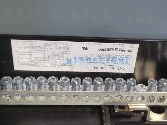 10 KVA 480 Primary, 120/240 Secondary, Square D MPZB10S40F Mini Power Zone Transformer Panel, 3R - Image 7