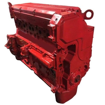 Cummins #X15, Long Block Engine, One Year Unlimited Miles Factory Warranty, Rebuilt - Image 1