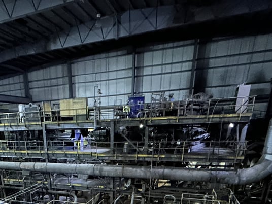 Metso #VPA, dual pressure filter press, includes all supporting equipment & structures - Image 1