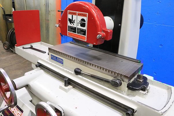 6" x 18" Harig #618, surface grinder, 7" x 1/2" x 1-1/4" wheel, O.S. Walker 618 F-D PMC, 1992 - Image 4