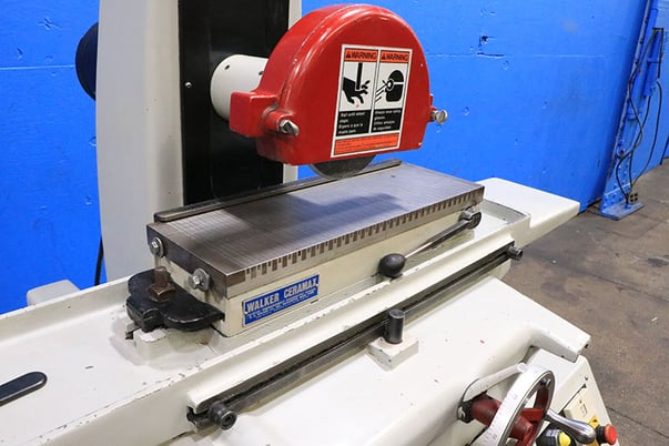 6" x 18" Harig #618, surface grinder, 7" x 1/2" x 1-1/4" wheel, O.S. Walker 618 F-D PMC, 1992 - Image 5