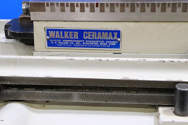 6" x 18" Harig #618, surface grinder, 7" x 1/2" x 1-1/4" wheel, O.S. Walker 618 F-D PMC, 1992 - Image 6