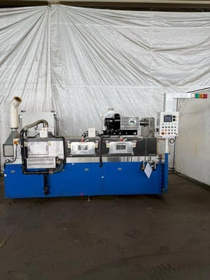 Fine Machine Kataoka belt type parts washer w/ oil skimmer, 18", 2016 - Image 3