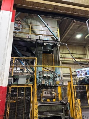 2500 Ton, Verson #S1-2500-72-72, SSSC press, 22" stroke, 48" Shut Height, 72" x72" bed area, 12 SPM - Image 7