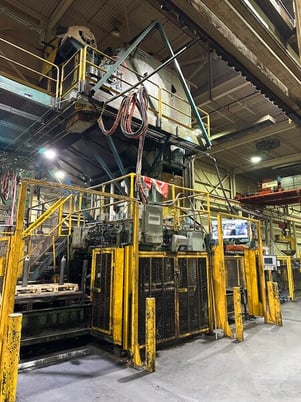2500 Ton, Verson #S1-2500-72-72, SSSC press, 22" stroke, 48" Shut Height, 72" x72" bed area, 12 SPM - Image 8