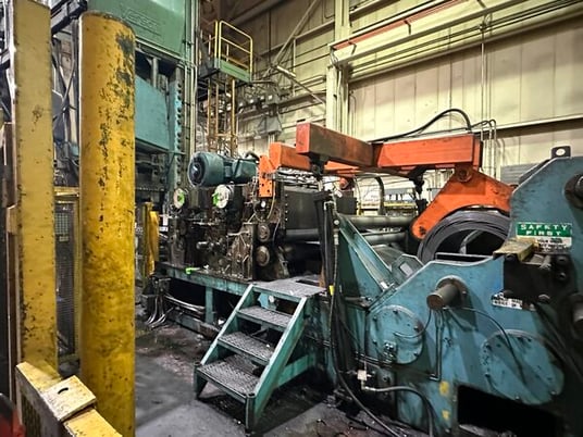 2500 Ton, Verson #S1-2500-72-72, SSSC press, 22" stroke, 48" Shut Height, 72" x72" bed area, 12 SPM - Image 9