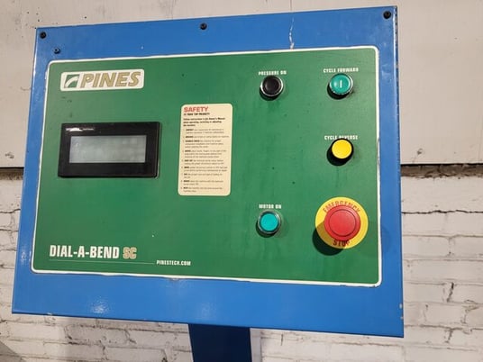 3" Pines #2, horizontal mandrel tube bender, clock wise - Image 5