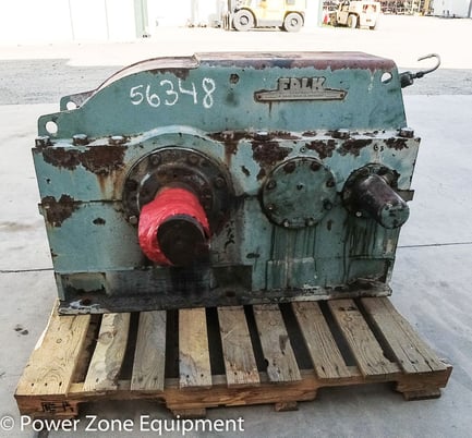 126 HP @ 1770 RPM, Falk #2100Y2-S, Parallel Shaft Gearbox, 86 RPM output, 20.37:1 Ratio, 1.44 service factor - Image 1