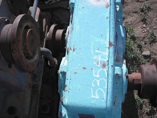 128 HP @ 1800 RPM, Westinghouse #S9F, Parallel Shaft Gearbox, 300 RPM output, 6.00 :1 Ratio, 1.0 service - Image 8