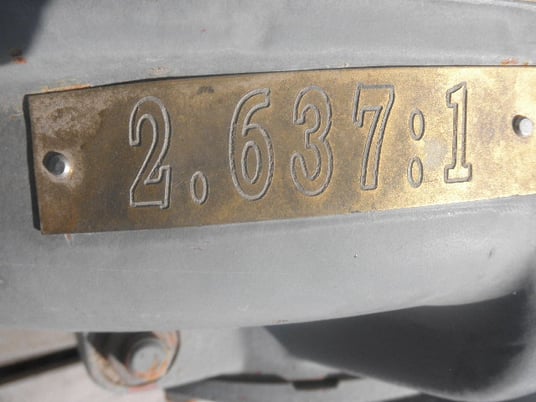 134 HP @ 1150 RPM, Flender #SEN250, Parallel Shaft Gear Reducer Gearbox, 436 RPM output, 2.63 :1 Ratio - Image 8