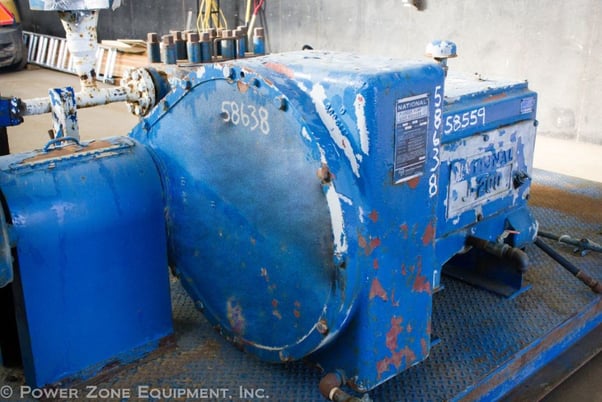275 HP @ 1300 RPM, National #J-200, Parallel Shaft Gear Reducer Gearbox, 400 RPM output, 3.25:1 Ratio - Image 1